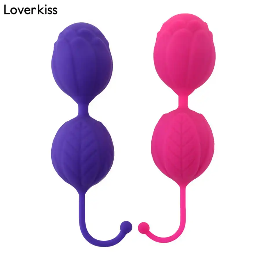 Loverkiss силиконовые болас китайские вагинальные шарики, Кегель мяч любовь Baglls интимные игрушки для женщин Вагина Кегель упражнения, Бен Ва шары - изображение
