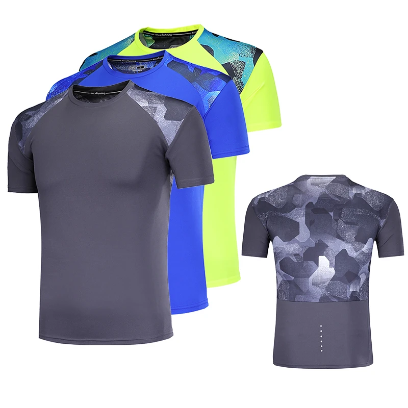 Compression Dri fit Shirts 2018 Mens Sports Shirts Running Short ...