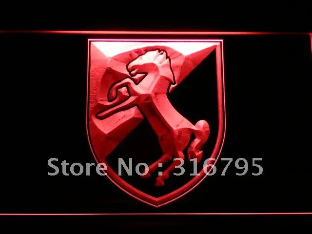 F175 11th Armored Cavalry полк светодиодный неоновый знак с переключателем вкл/выкл 20 + цвета