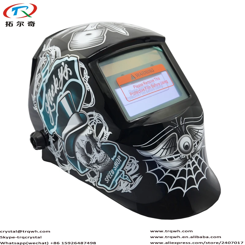 Loja de Velocidade Capacete de Soldagem Mascara de Solda Ferramenta de Poder Transporte Rápido Sorte Soldador Tampão Parte Substituível Cr2032 Trq-jd05-2233ff Tig
