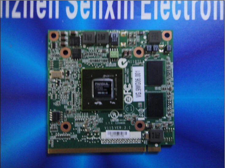 Отремонтированы nvidia geforce 9300 m gs (g98 630 у2) ddr2 256 МБ 64bit mxm ii vg.9mg06.001 видеокарты ноутбука