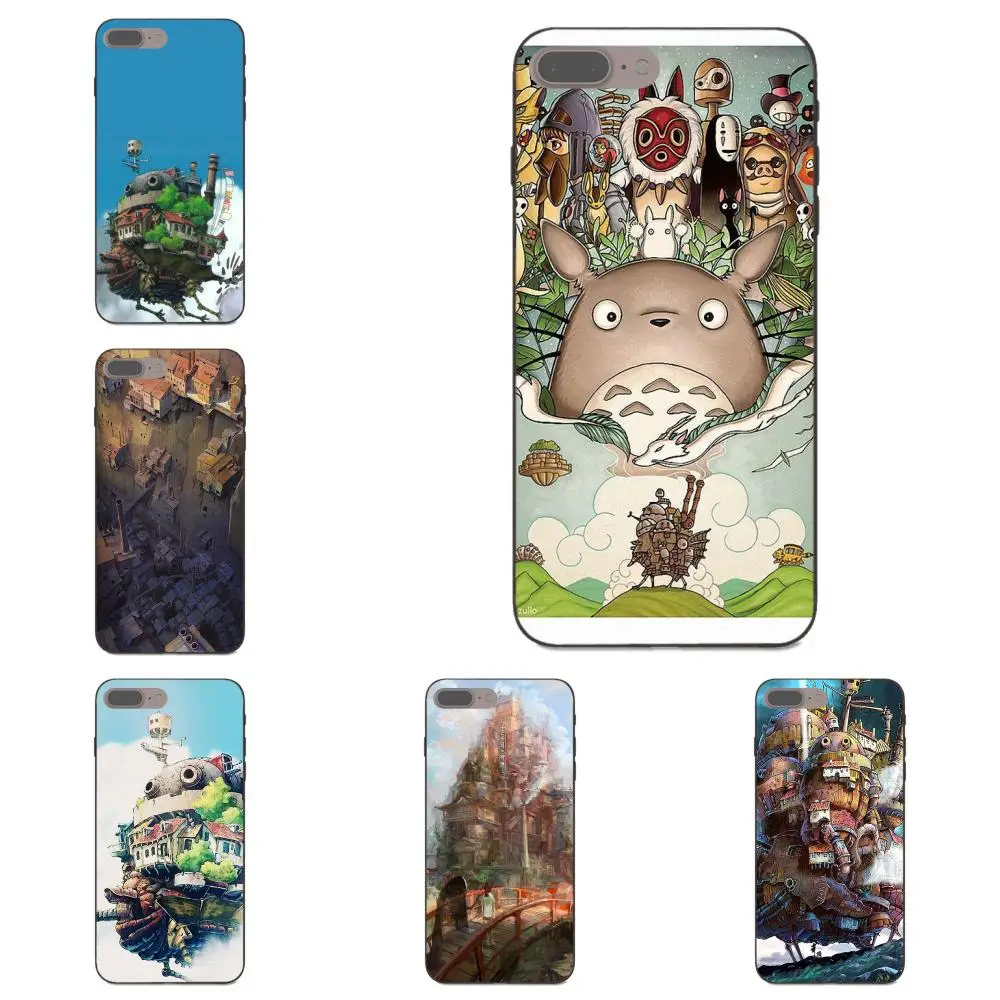 

For Huawei Honor Mate 6A 7A 7X 8A 8C 8X 9 10 20 P8 P10 P20 P30 Lite Pro 2017 Soft Mobile Phone Howl S Moving Castle