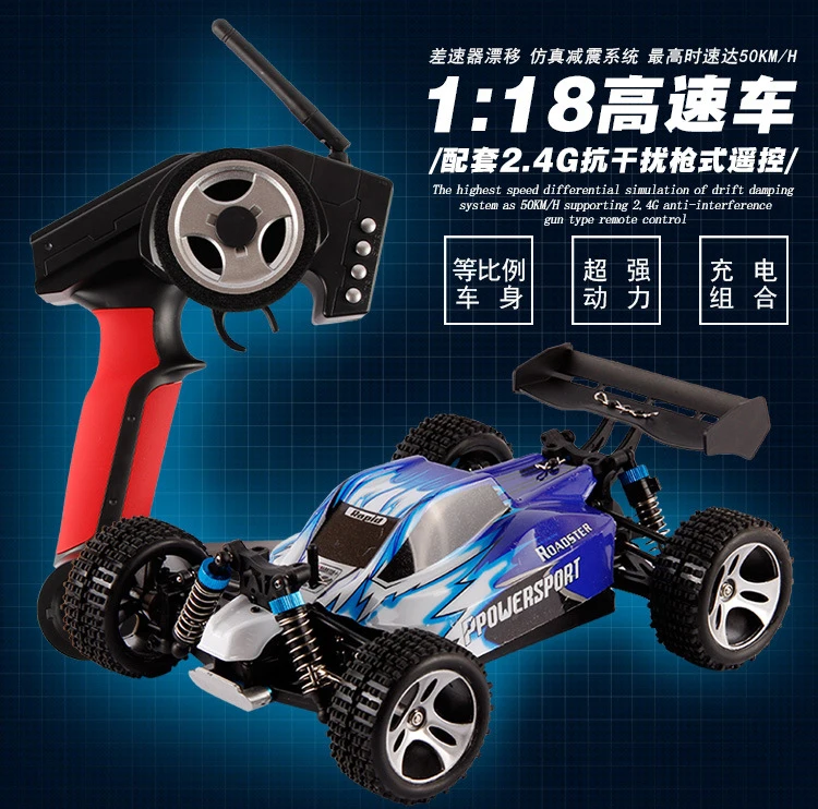 

1:18 scale 2.4G 4WD  remote control Stunt car high speed Super Power Off-Road Vehicle toys for children