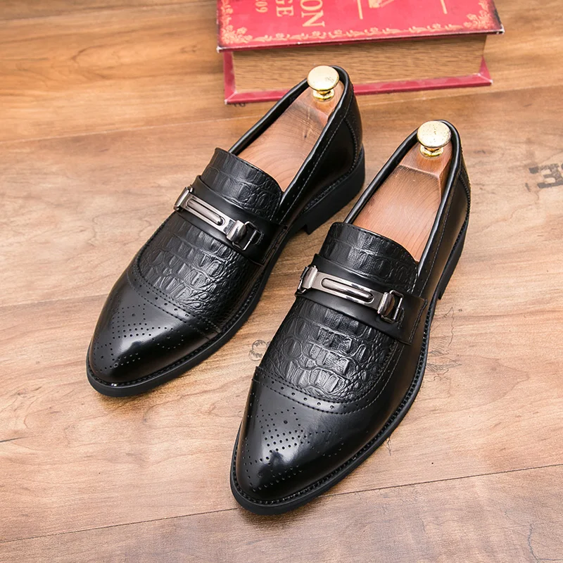 fish snake skin leather shoes men luxury brand formal italian desinger male footwear formal dress working oxford shoes for men (28)