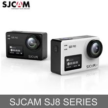 SJCAM SJ8 Pro/SJ8 Плюс/SJ8 Air Спорт экшен Камера 1296 P 4 К 30fps/60fps спортивные DVR дистанцинное Управление подводный фотоаппарат