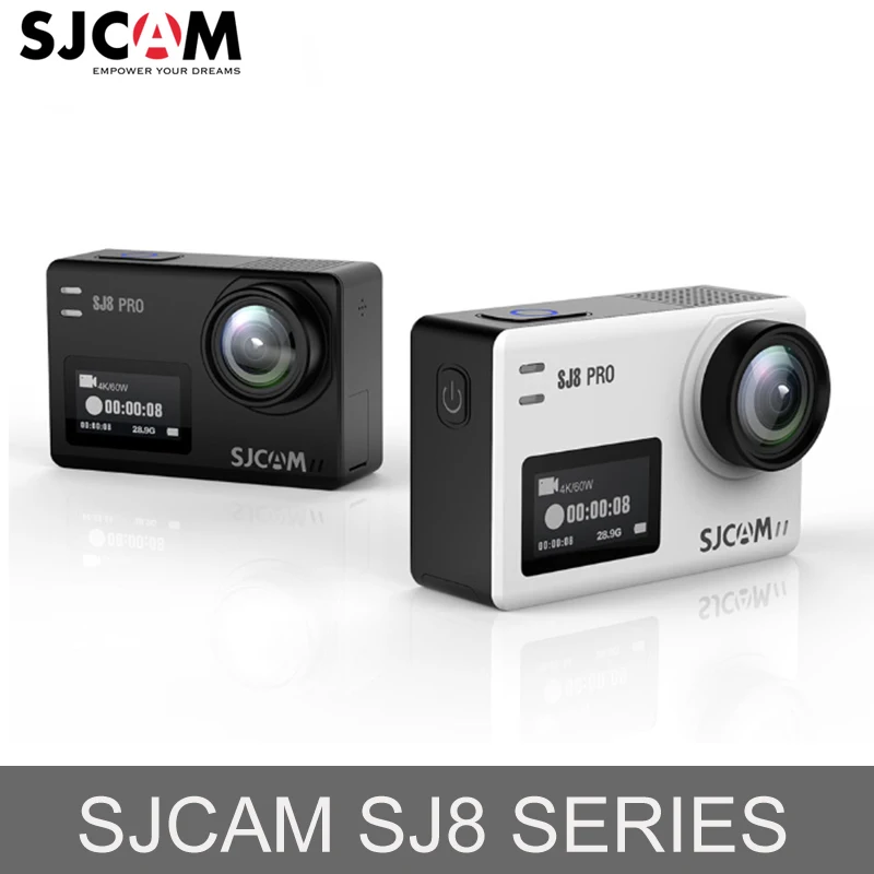 

Original SJCAM SJ8 Series SJ8 Plus 4K 60FPS WiFi Remote Action Camera Ambarella Chipset Ultra HD Extreme Go Sports Pro DV Camera