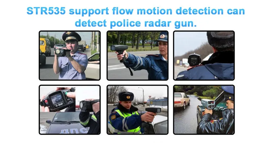 Russian Version Anti Radar Car Radar Detector Laser Radar Detector Upgraded Version Voice Strelka Alarm System