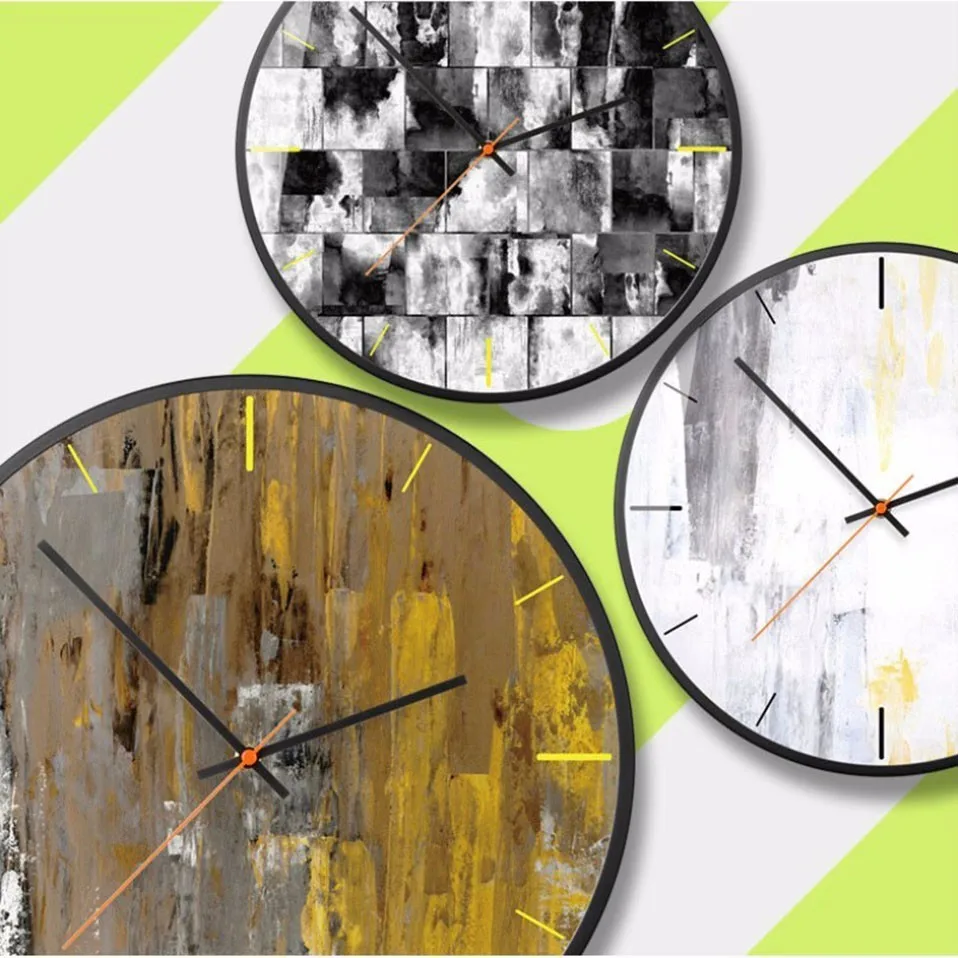Новые 3D большие настенные часы абстрактного искусства настенные часы большого размера креативные модные декоративные часы Современный дизайн для спальни гостиной