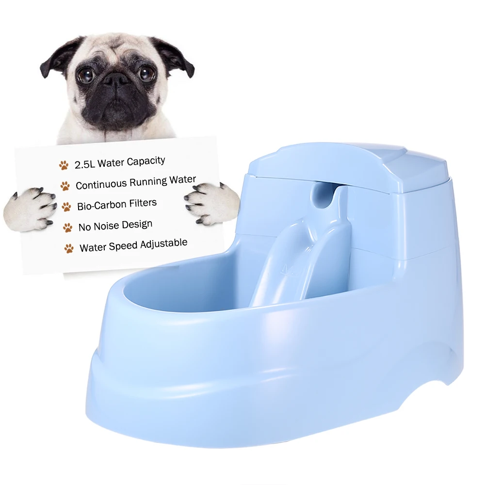 2.5L Electric Pet Watering Supplies Pet Drinking Fountain Bowl with