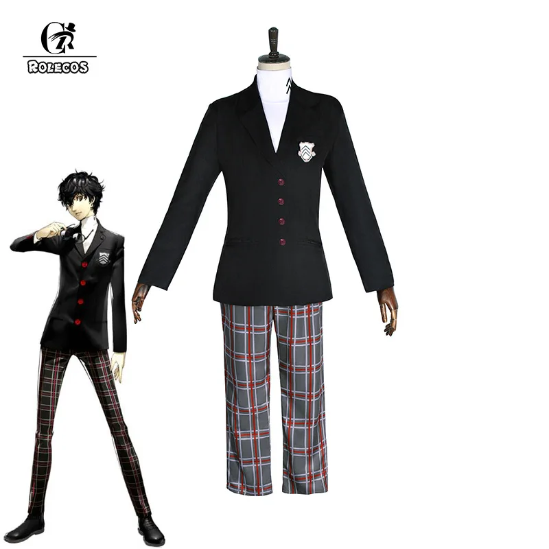 Buy ROLECOS Persona 5 Game Cosplay Costume Ren Amamiya