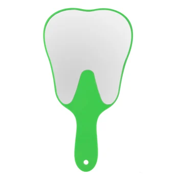 

1Pc Portable Handle Unbreakable Hand Dental Mirror Tooth Shaped High-definition Mirror Make Up Dental Mirror Tool For Dentist