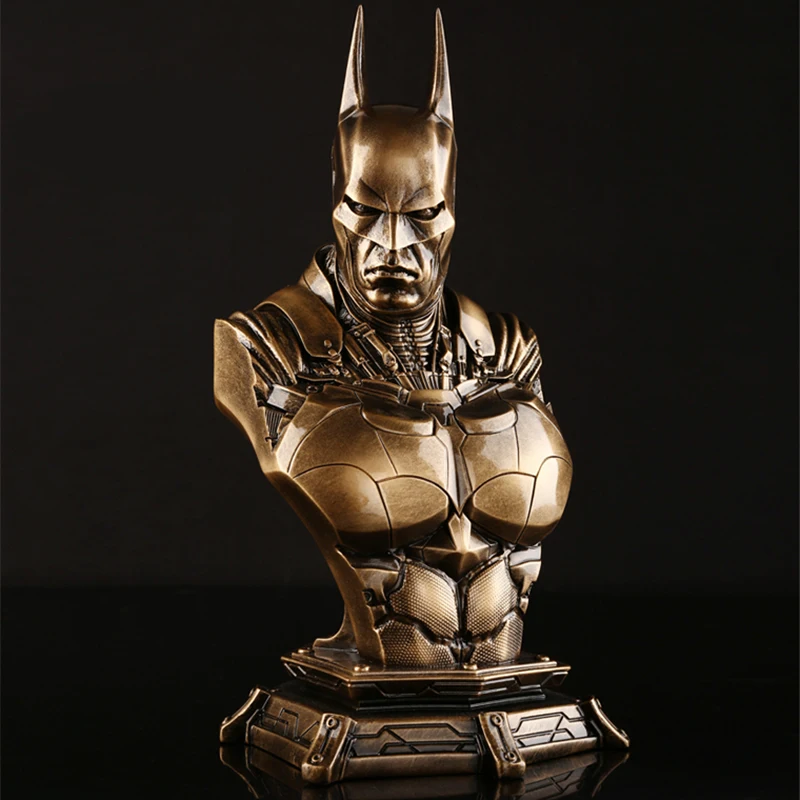 

Batman Bust Resin Action Figure 1/6 scale painted figure Bronze & Gray Batman Resin Bust Statue Doll Resin figure Garage Kit Toy