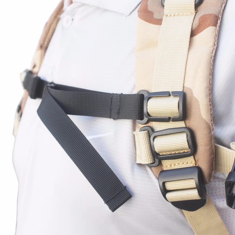 Один грудной ремень рюкзак нагрудный ремень с быстрой пряжкой для 1 дюймов лямки-без рюкзака