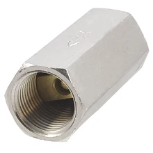 Твердый латунный 3/8 дюйма Резьба воздушный Газ Вода обратный клапан стопорный клапан