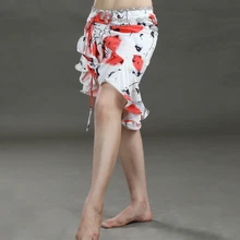 Юбка для танца живота Женская печатная юбка для танца живота Женская тренировочная одежда Цыганский танец r танец живота индийская одежда DN2717