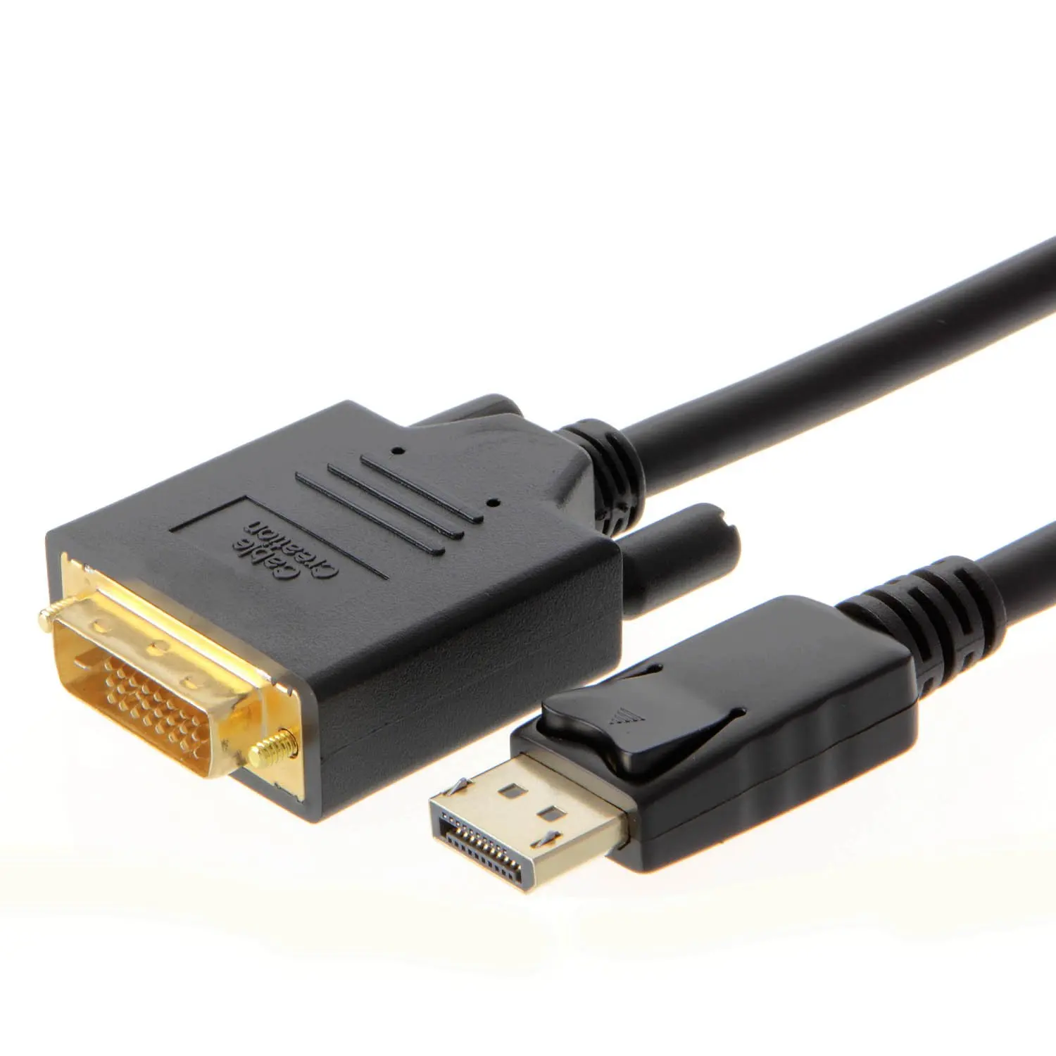 

JORINDO Active DisplayPort to DVI Cable, DP to DVI-I, Eyefinity Multi-Screen Support,White (6ft/1.8M)