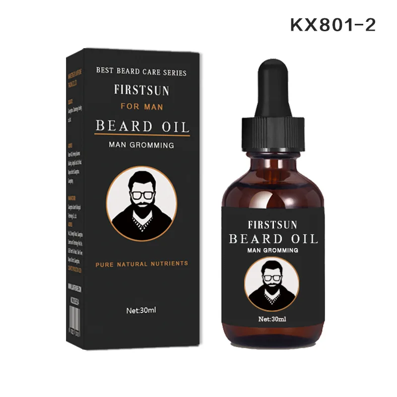 Мужское натуральное органическое стильное масло для усов, увлажняющее сглаживающее лихо нежное мужское масло для бороды, кондиционер для ухода за бородой TSLM1 - Цвет: 02