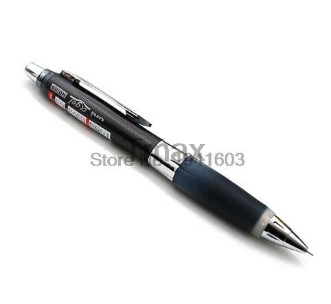 Uni M5-618GG Alpha Gel HD Shaka шейкер механический карандаш-0,5 мм - Цвет: Black with black