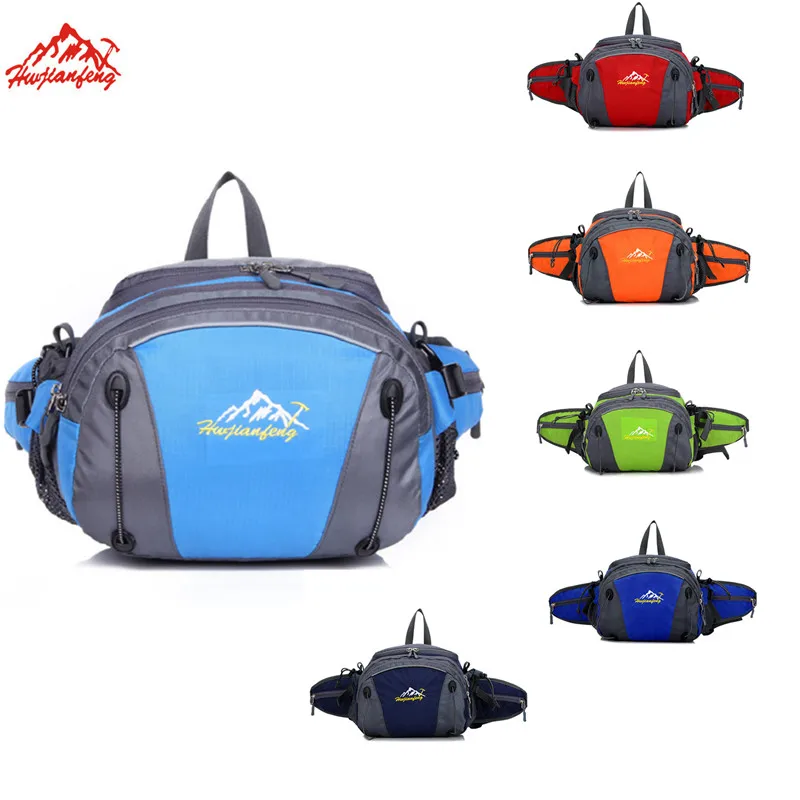 

Large Capacity Waterproof Outdoor Hiking Multifunction Sports Water Bottle Men Women Shoulder Slung Bag Running Waist Pack Bag