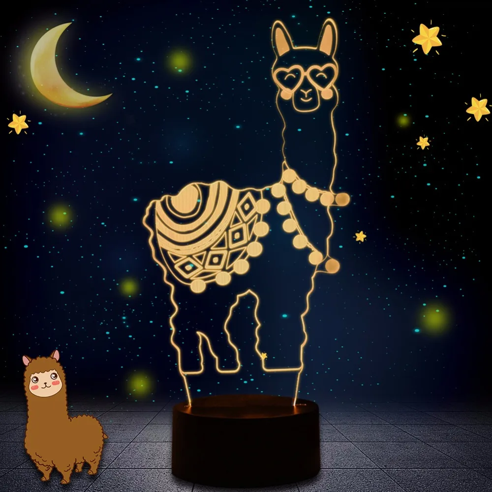 Alpaca night lights 