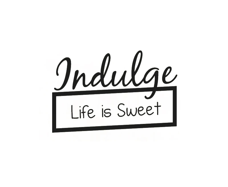 Life Is Sweet Quote Wall Decal Sticker Quote Vinyl Art Lettering Indulge Life Is Sweet  Kitchen|Wall Decals Stickers|Stickers Quotesdecal Sticker - Aliexpress