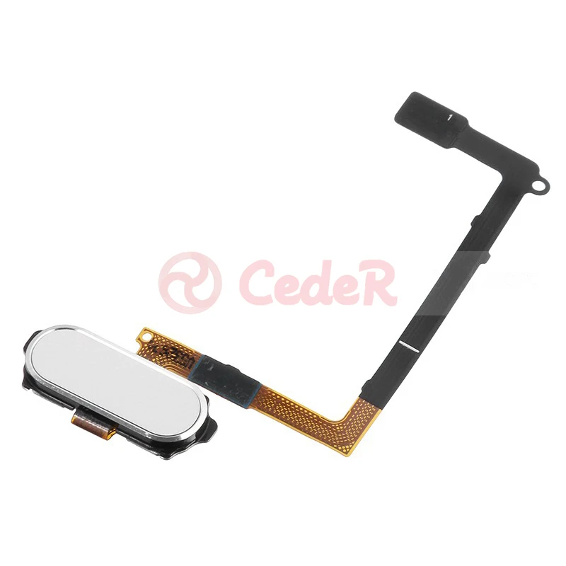 

For Samsung Galaxy S6 G920 G920F G900V Home Button & Fingerprint Sensor Flex Cable Assembly Golden / White / Black