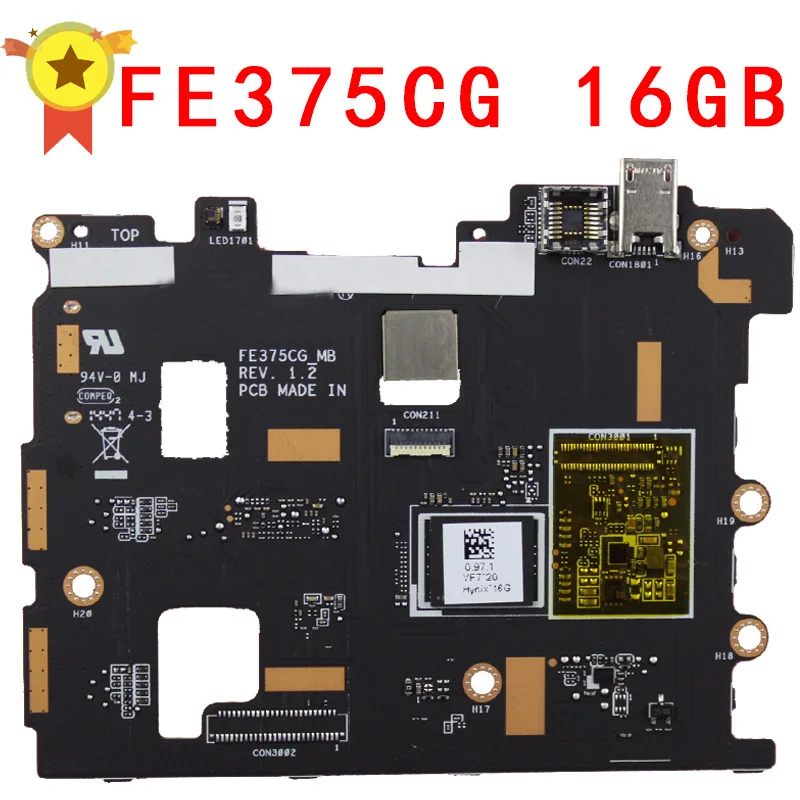 Материнская плата для For Asus FE375CG REV1.2 FE375CXG FE375CX FE375C FE375 A68 системная 16G 8G 32G|motherboard for