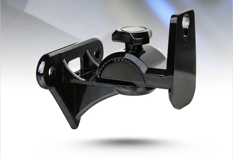 GU8B 1 Piece Zinc Alloy Universal Surround Speaker Wall Mount Bracket Rotating Speaker Hanger
