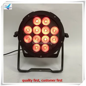 

E-6/lot+case Battery Led par waterproof 2.4G Wifi Control 12x12w 6 in1 RGBWA UV battery wireless par led Outdoor use