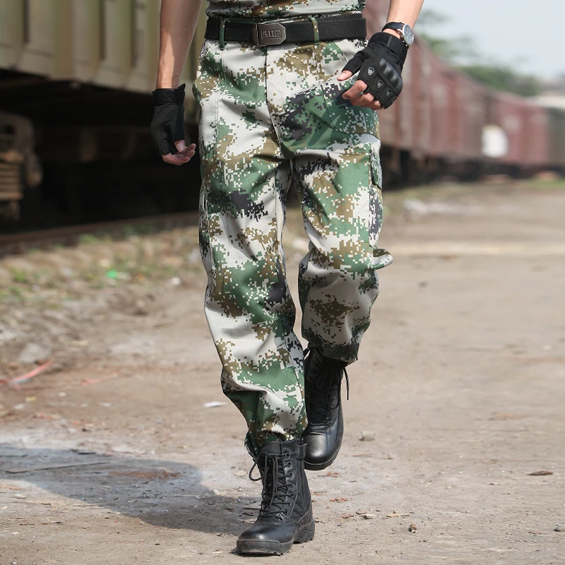 Тактические брюки карго для мужчин армейские камуфляжные бега|camouflage trousers|tactical