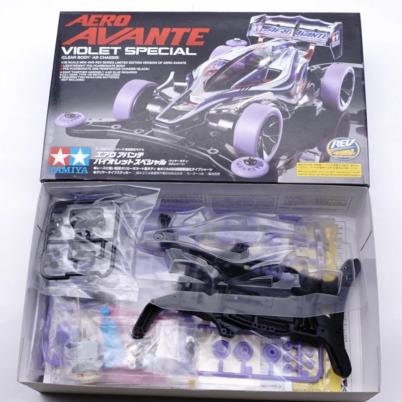 Набор Tamiya комплект Tamiya 95062 AERO AVANTE Фиолетовый специальный AR Шасси Мини 4WD