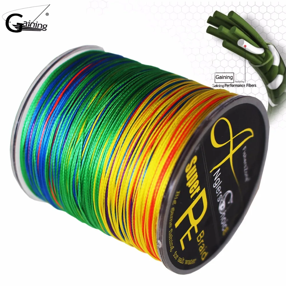 Acheter Ligne de pêche tressée 8 brins 500m multicolore Super forte ligne de tresse PE Multifilament japon 10LB 20LB 30LB 40LB 100LB 200LB
