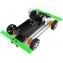 1 Unidades mini powered juguete DIY car kit niños educativos gadget hobby Funny Gifts100 % a estrenar y alta calidad educación juguete