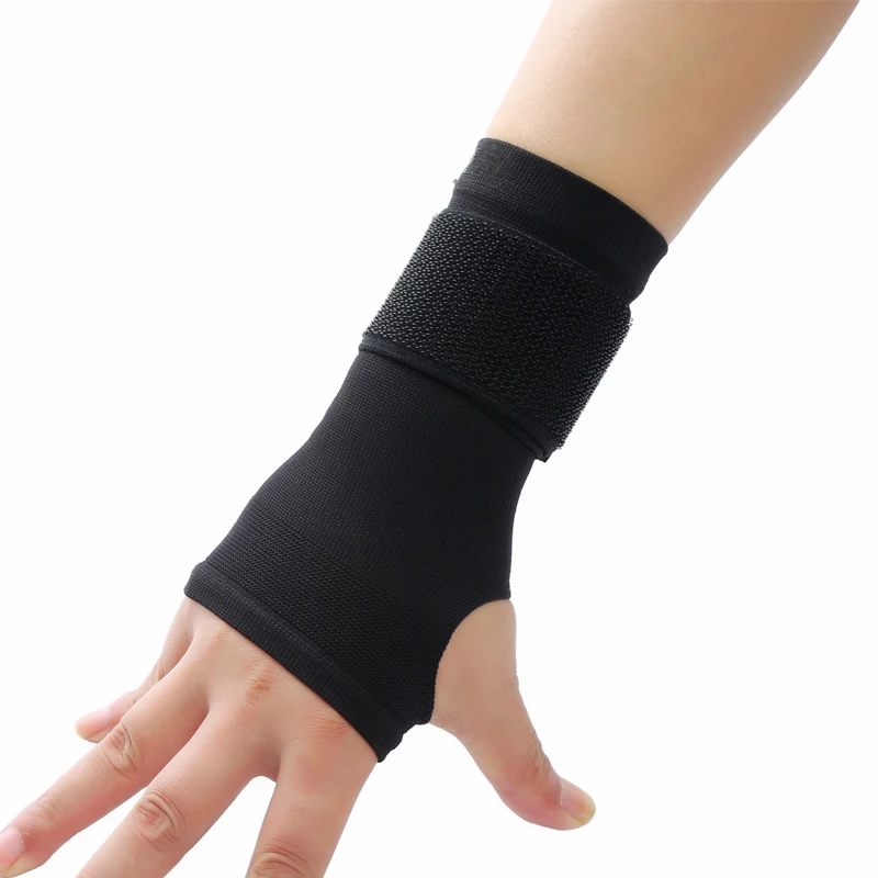 1PCS Ultra thin adjustable wristbands pressurize palm wrist support
