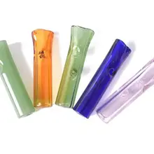 8 шт/лот курительные стеклянные мундсоветы многоразовые наконечники для сигаретного фильтра легко моется ручная рулонная бумага держатель принадлежности для курения