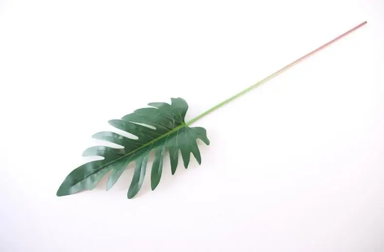Индиго-5 шт./лот, раскол, филодендрон, листья, Зеленый лист, украшение, искусственный цветок, украшение, ветки