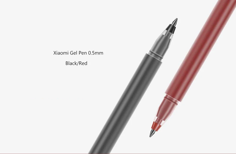 Original Xiaomi Mijia Super Durable Writing Gel Pen 0.5mm Bullet Smooth Mi Sign Pens School Office Japan Red Black Ink Pen