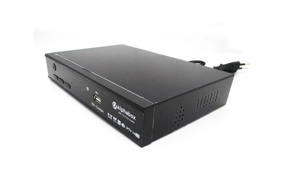 Alphabox X6 комбо+ av-кабель+ usb wifi DVB-S2& T2& C спутниковый ТВ приемник Поддержка cam Newcad powervu для Африки