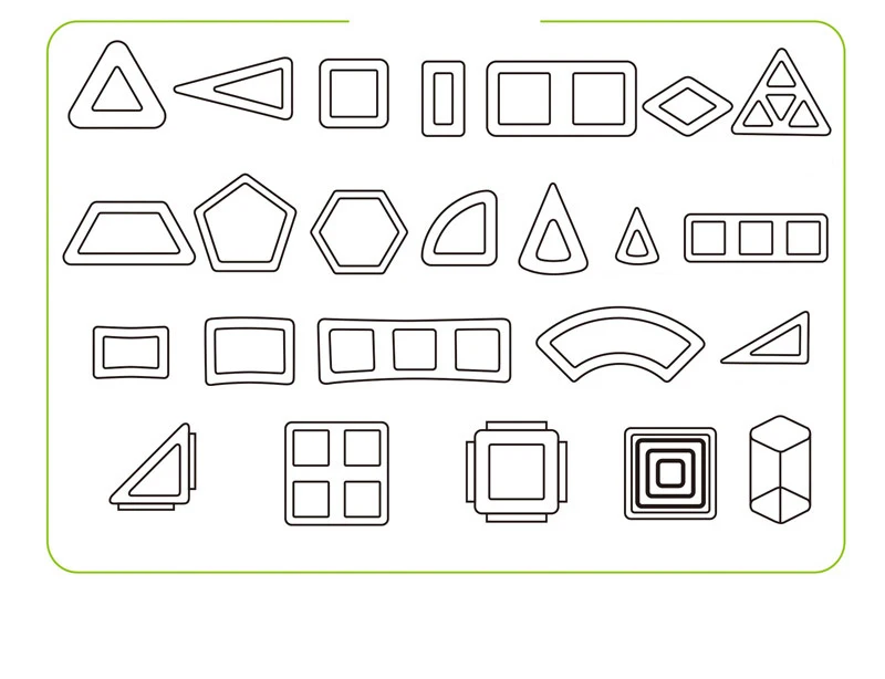 Magnetic building blocks puzzle - i1604 (11)