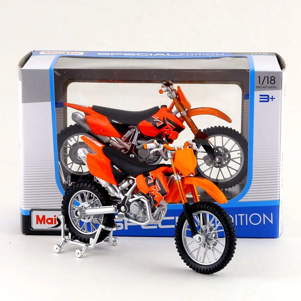 Maisto/Масштаб 1:18/литая модель мотоцикла/модель KTM 525 SX Supercross/изысканный подарок или