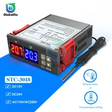 Temperature Controller Temperature Thermostat 12V 24V 110V 220V STC 3018 Home Temp Temperature Control Temperature Controller Temperature Thermostat 12V 24V 110V 220V STC 3018 Home Temp Temperature Control