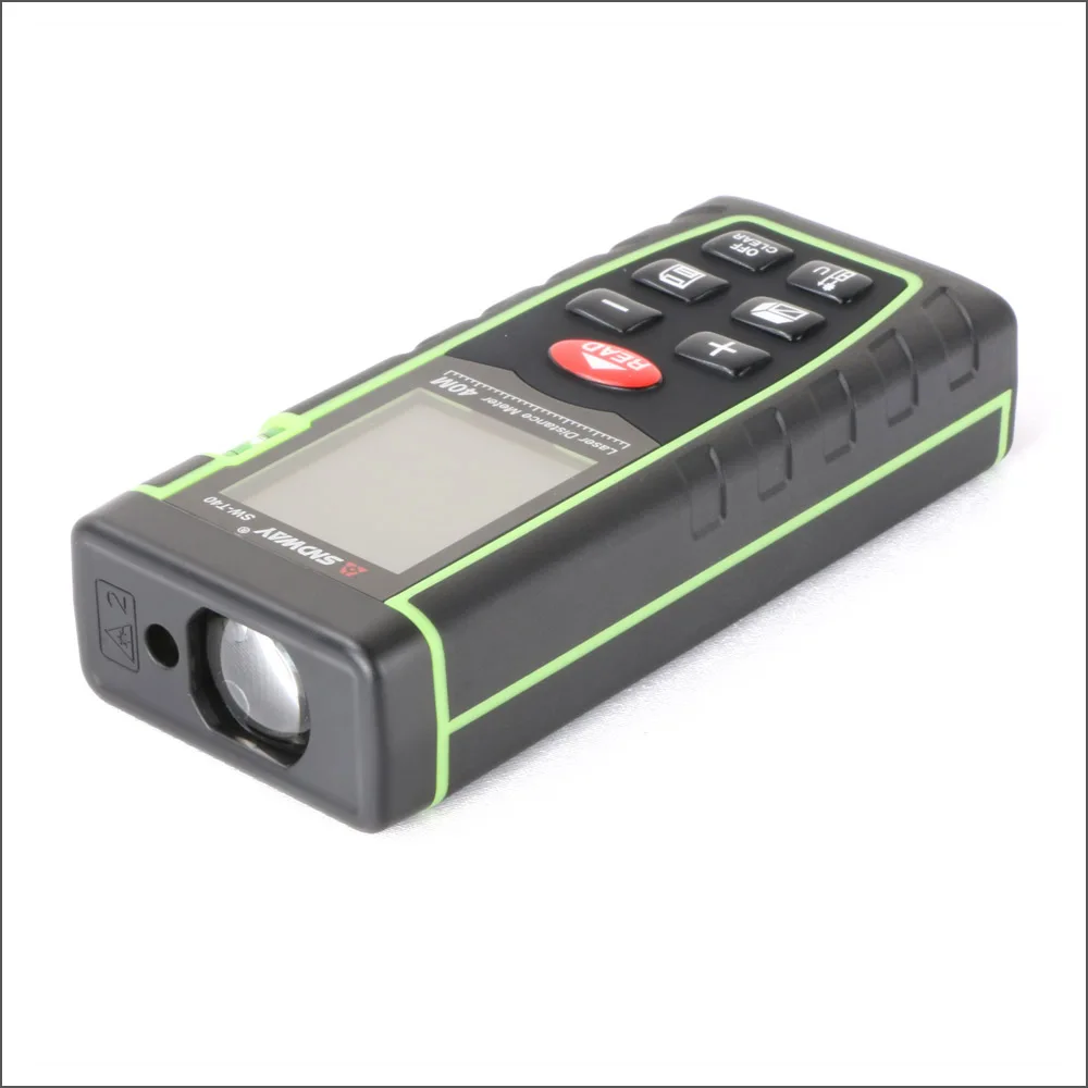 SNDWAY Laser Rangefinder Distance Meter Range Mesurment Tool Device Finder Mini Digital Meater Laser Distance Sensor SW-T40 SNDWAY Laser Rangefinder Distance Meter Range Mesurment Tool Device Finder Mini Digital Meater Laser Distance Sensor SW-T40