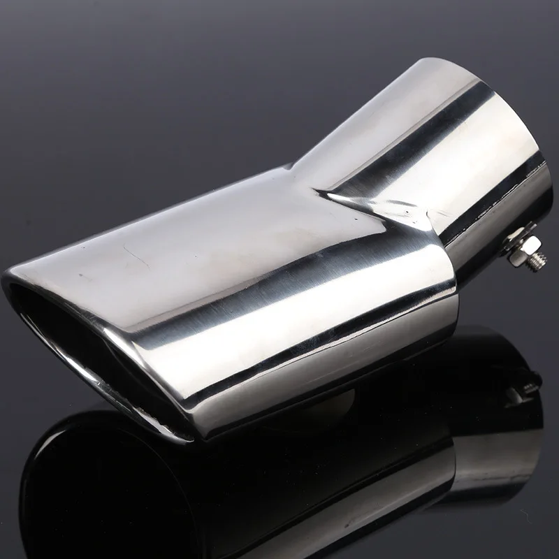 Chrome Stainless Steel Exhaust Tip Tail Pipe Muffler for highlander New
