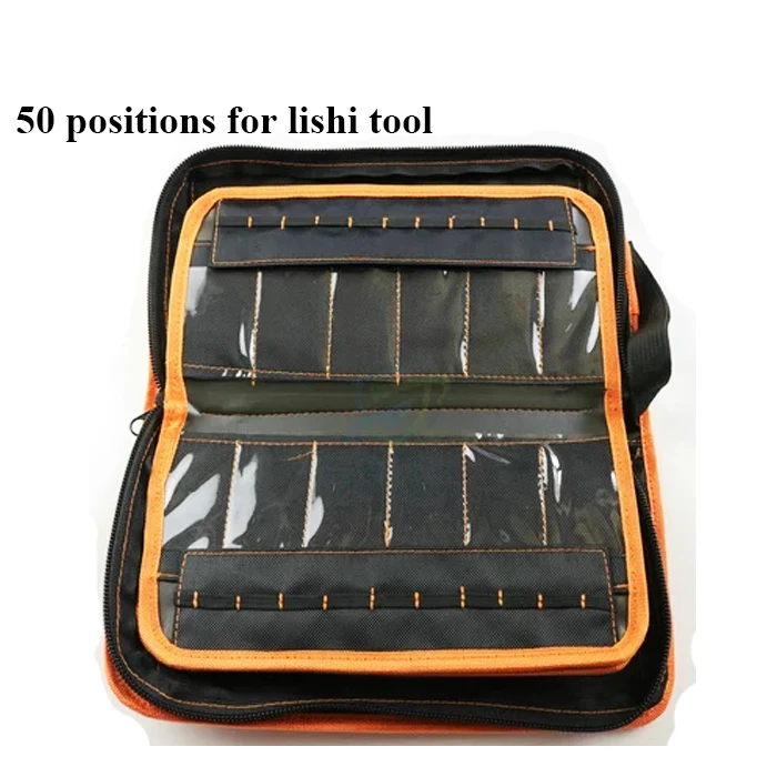 

Top quality 50pcs can be packed LiShi Tool Bag For Lishi Tool Set, Locksmith Tools Storage Bag