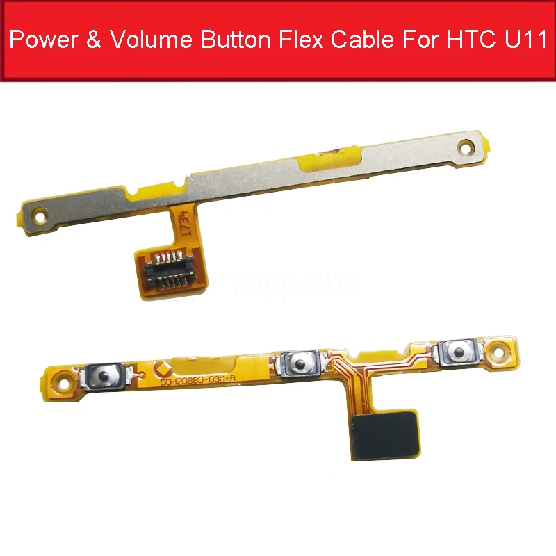 

Genuine ON/OFF Power & Volume Flex Cable For HTC U11 U 11 5.5 In Audio Control Side Key Switch Button Flex Ribbon Spare Parts