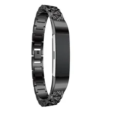 CARPRIE Роскошный Кристалл нержавеющая сталь металлический браслет ремешок для Fitbit Charge 2 аксессуары часов