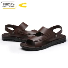 Camel Active новые высококачественные сандалии мужские сандалии летние натуральная кожа сандалии Мужская Уличная обувь мужские кожаные сандалии