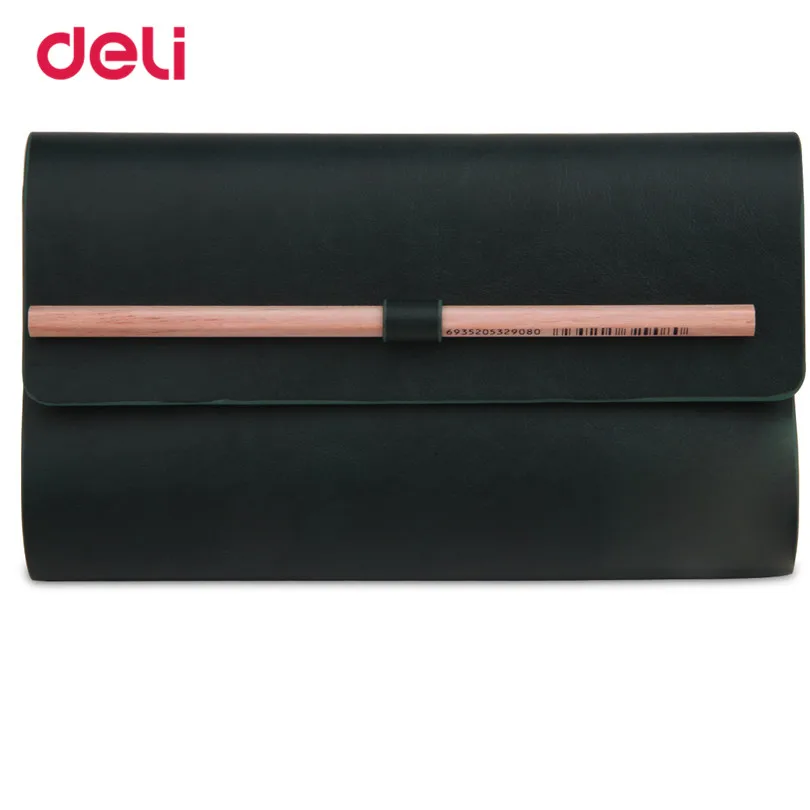 Deli Leather NOTEBOOK business Stationery 2 colors Office notebooks Diary Journal Sketchbook Refill Paper Notebook a diary gift Deli Leather NOTEBOOK business Stationery 2 colors Office notebooks Diary Journal Sketchbook Refill Paper Notebook a diary gift