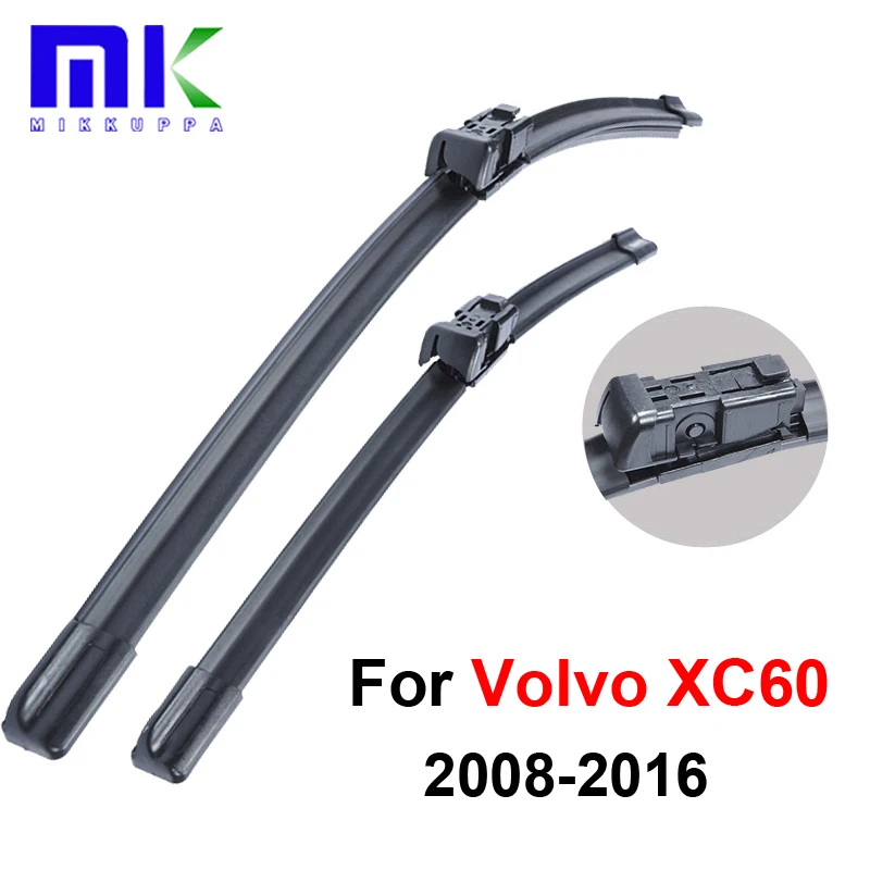 Silicone Rubber Front Wiper Blades For Volvo XC60 2008 2009 2010 2011