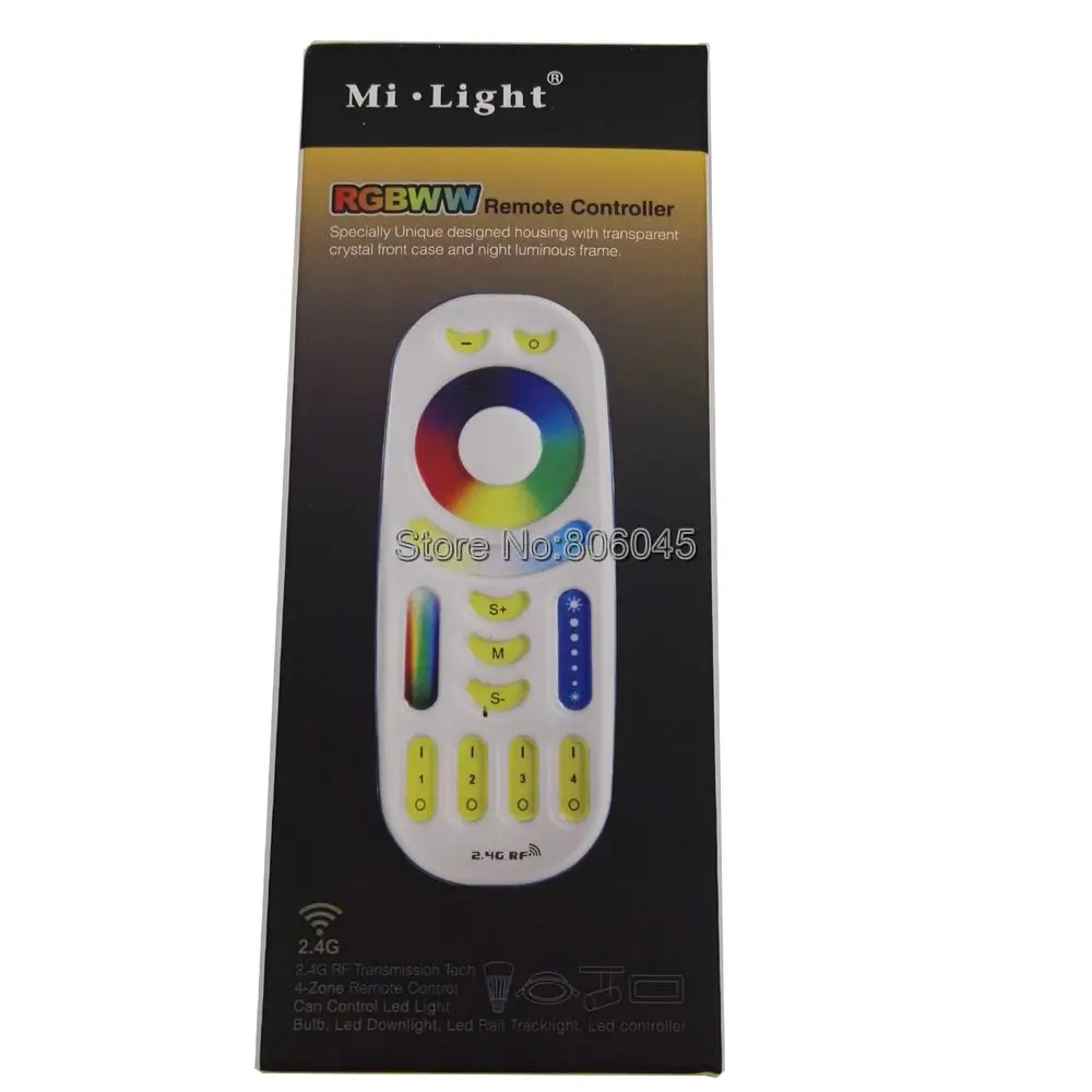 Ми. light 2.4 г РФ полный Цвет RGB + CCT 4 зоны пульт дистанционного управления fut092 для milight RGB + CCT светодиодный реветь светильники контроллер